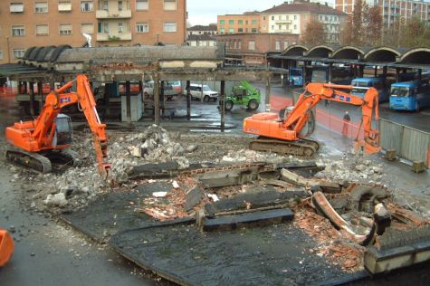 Autobus station in Asti